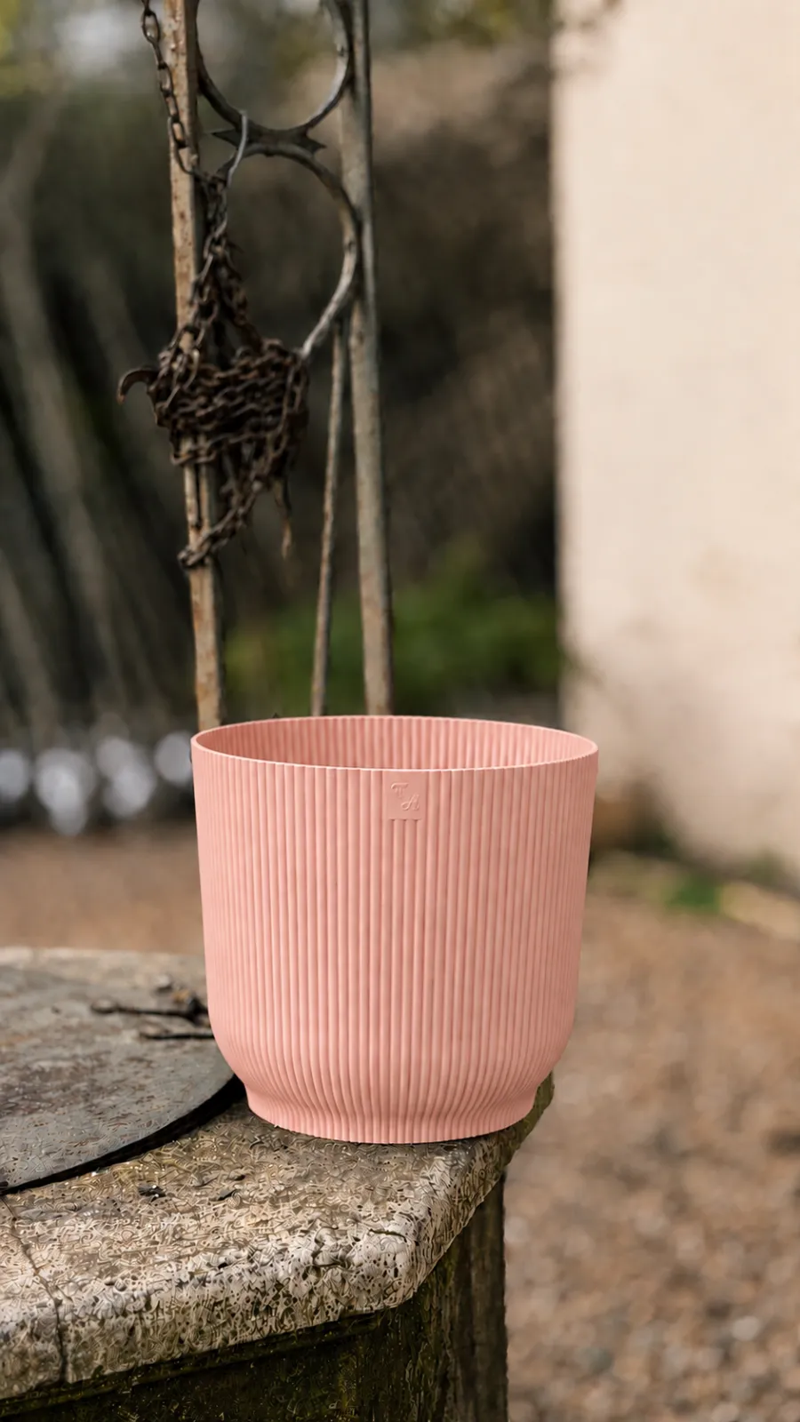 Maceta Milán - maceta rosa